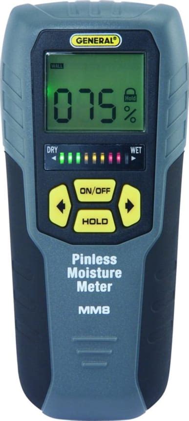 custom how to read a general mm8 moisture meter|pinless damp meters for walls.